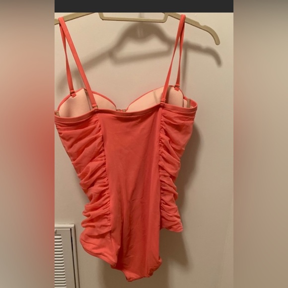 NWT J. Crew Peach One Piece Swimsuit 12D - Picture 6 of 7